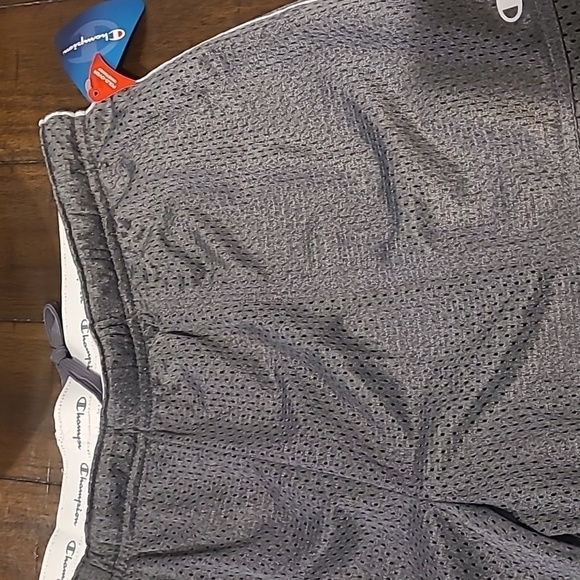 Champion Grey Fold Over Crop Track Pants L - Picture 3 of 5